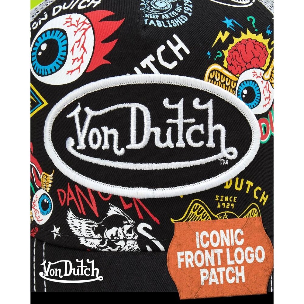 Monogram Trucker Cap Mesh Back Adjustable Snapbac… - image 6